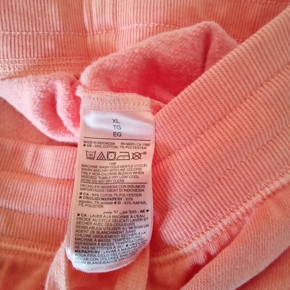 Old Navy Orange Track Pants Relaxed Fit Joggers - Picture 4 of 4